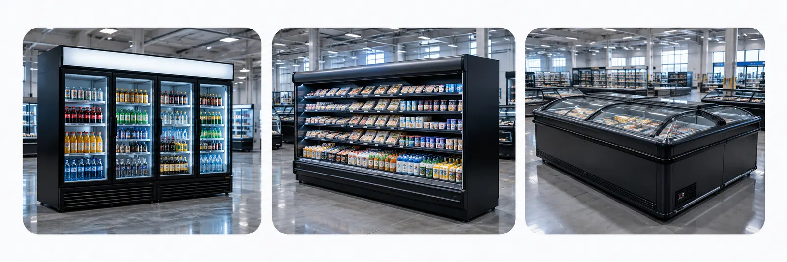 Commercial refrigeration products